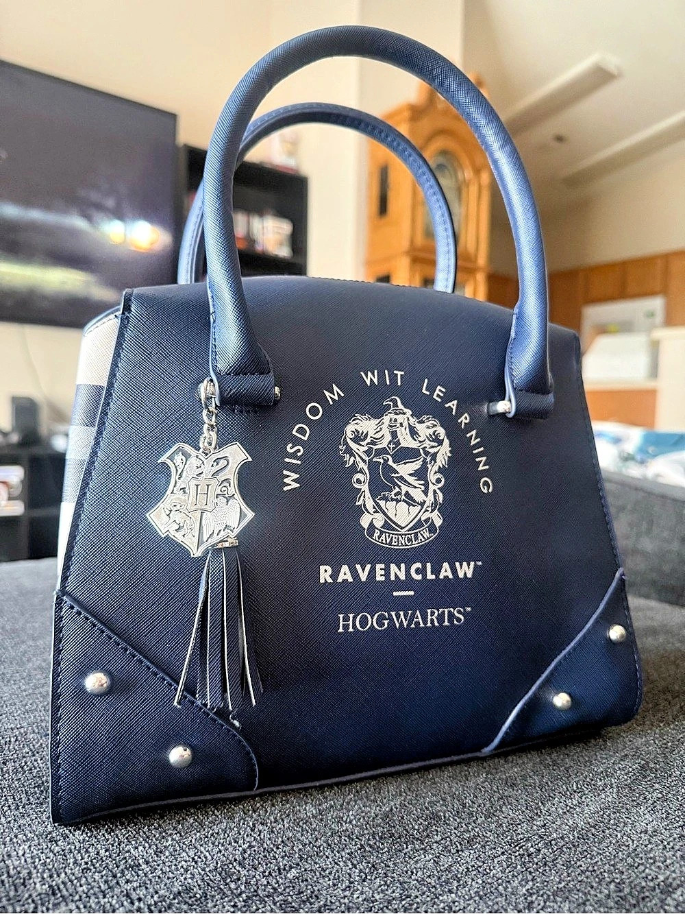 Ravenclaw Hogwarts handbag Hogwarts Plaid Shoulder Bag Blue Like New